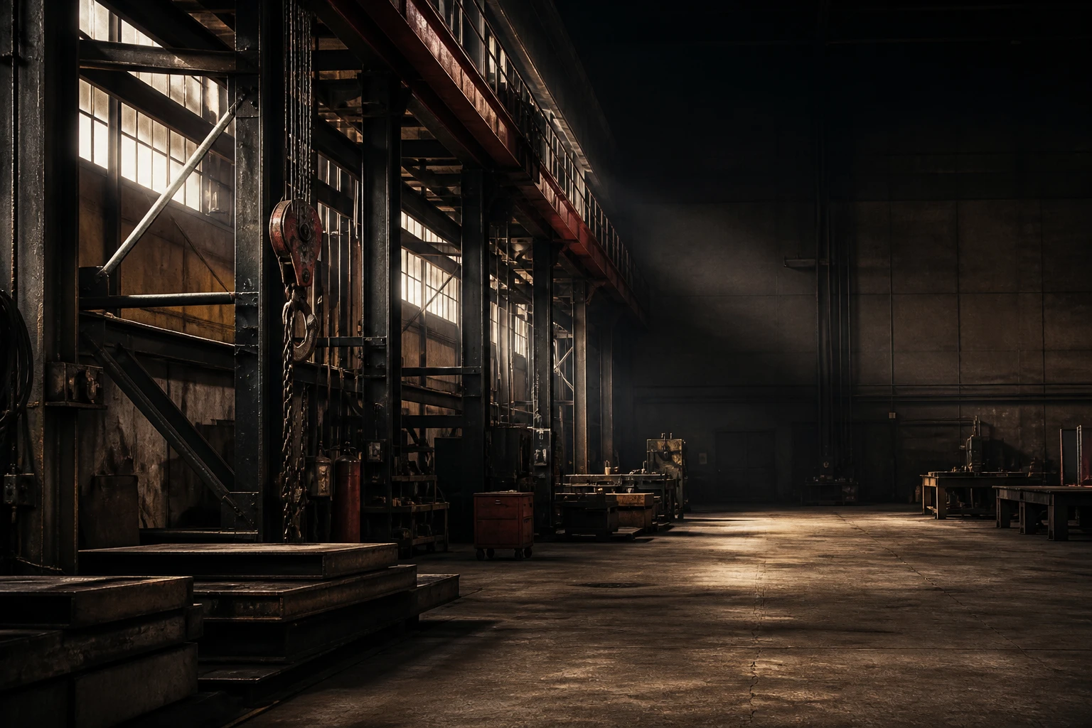 Industrial work environment in Louisiana representing the circumstances of a work-related injury claim